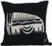 african animal cow cushion large